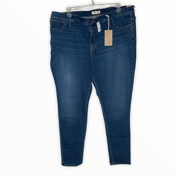 New Madewell Roadtripper Skinny High Rise Plus Jeans 37 - Picture 4 of 8